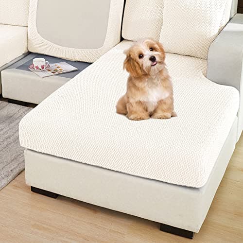 ShowyLive 2024 Wear-Resistant Universal Sofa Back Cover, Weave White