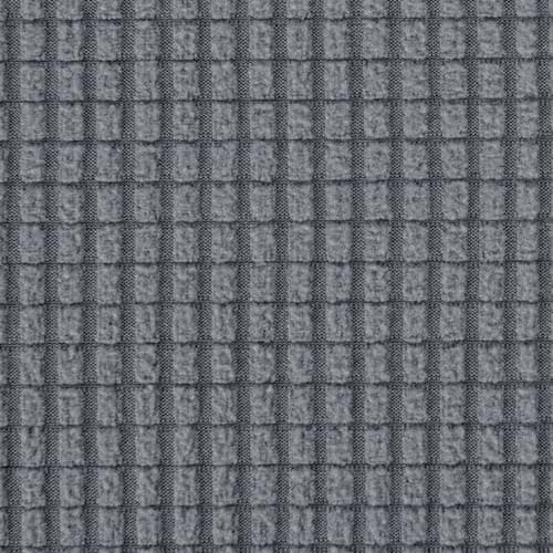 CHUN YI 3 Seater Couch Slipcover, Large Grey Checks — Light Gray