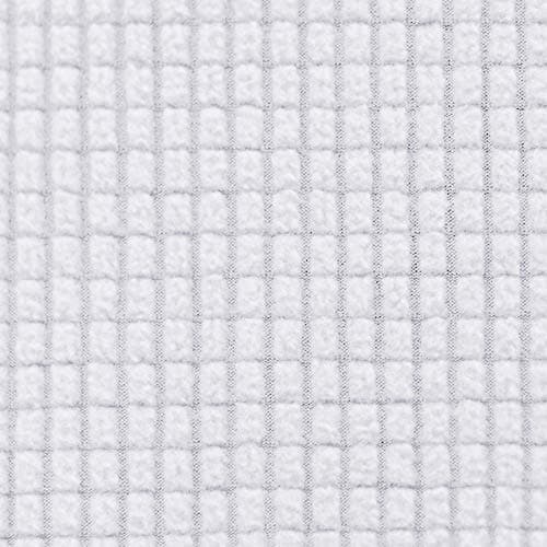 CHUN YI 7 Piece Stretch Couch Cover, 3 Seater with Elastic Backrests and Cushions(Large, Brick) — White