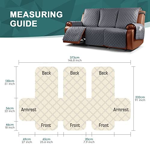 Ruaozz Waterproof Recliner Covers
