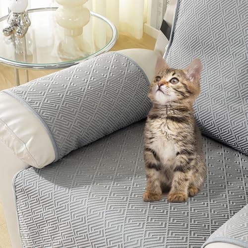Easehomey Waterproof Rocking Chair Cover, 100% Protection, Light Grey (23.6")