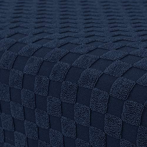 MAXIJIN Waterproof Recliner Couch Cover, Dark Gray — Jacquard Navy Blue