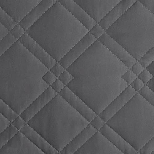 Turquoize Large Taupe 100% Waterproof Recliner Sofa Cover — Gray