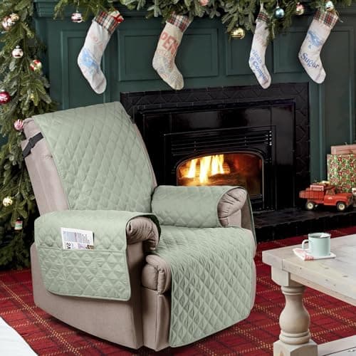 Ruaozz Waterproof Recliner Chair Cover for Kids, Dogs, Pets