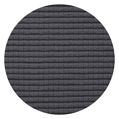 PureFit Stretch Sofa Slipcover, Cream – Non-Slip, Washable, Non-Skid Foam — Dark Gray