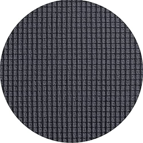 SubrTEX 5 Piece Stretch Loveseat Slipcover, Gray — Grey