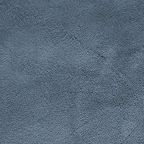 H.VERSAILTEX Velvet Stretch Recliner Chair Covers, Gray — Stone Blue