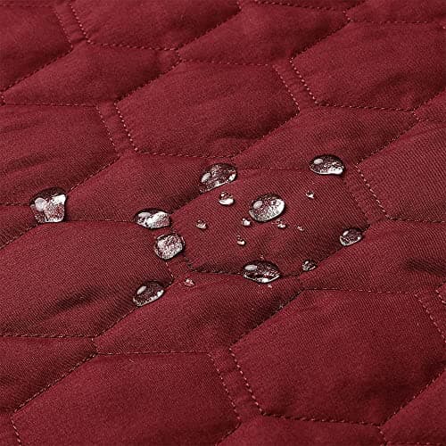 RBSC Burgundy 32" Right Recliner Sofa Waterproof Covers