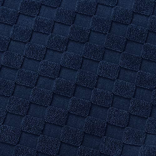 YEMYHOM High Stretch Jacquard Couch Cover, Pet-Proof Light Gray Slipcover for 3-Cushion Sofa — Navy