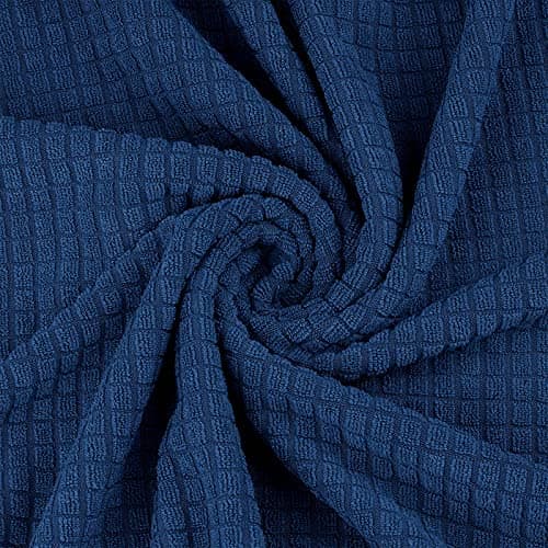 Asnomy Black Pet Protector Couch Covers for 2 Cushion Loveseat — Classic Blue