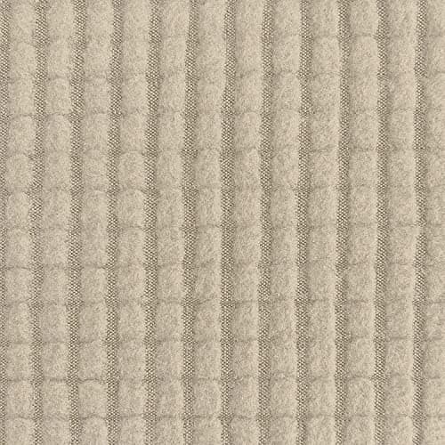 Stretch Sofa Cover for 3 Cushion Couch, Furniture Protector for Dogs - Black — Beige