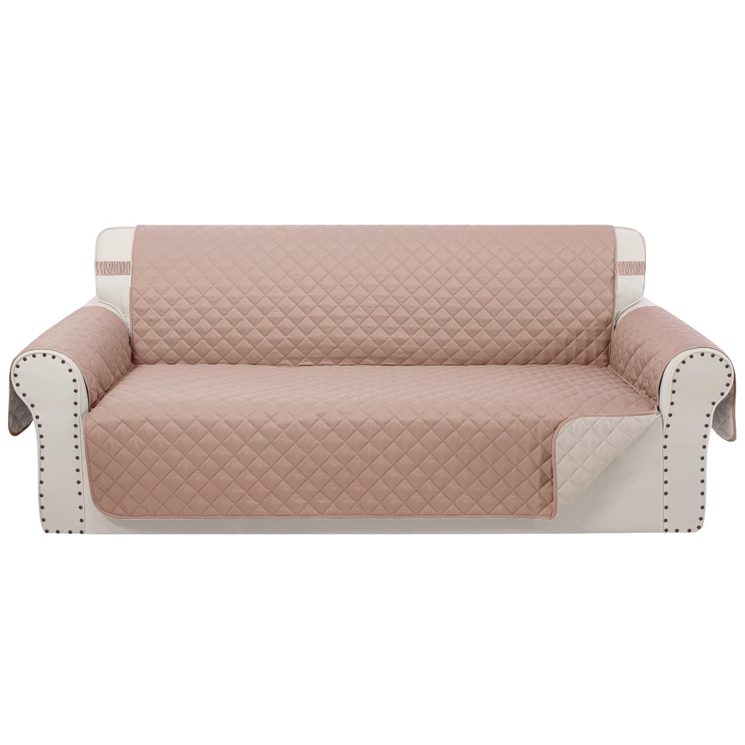 Reversible Sofa Covers for Dogs, Water Resistant, Camel/Beige
