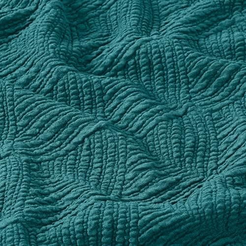 Timeless Extra Wide Gray Recliner Loveseat Cover — Emerald Green