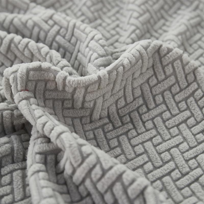 2024 New Stretch Slipcovers for Large Double Seat Sofa (Light Gray) — Texture Light Gray