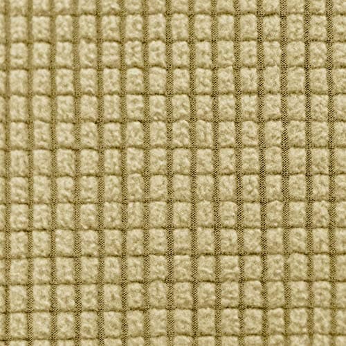 CHUN YI 3 Seater Couch Slipcover, Large Grey Checks — Beige