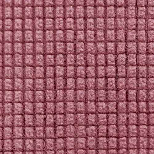 CHUN YI 7 Piece Stretch Couch Cover, 3 Seater with Elastic Backrests and Cushions(Large, Brick) — Coral Pink