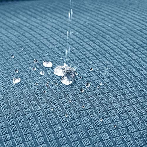 Joccun Gray Spandex Stretch Couch Cover, 3-Cushion Sofa Protector — Niagara