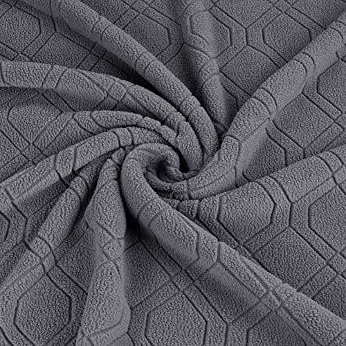 VANSOFY 3-Piece Stretch Recliner Cover, Dark Gray — Dark Gray