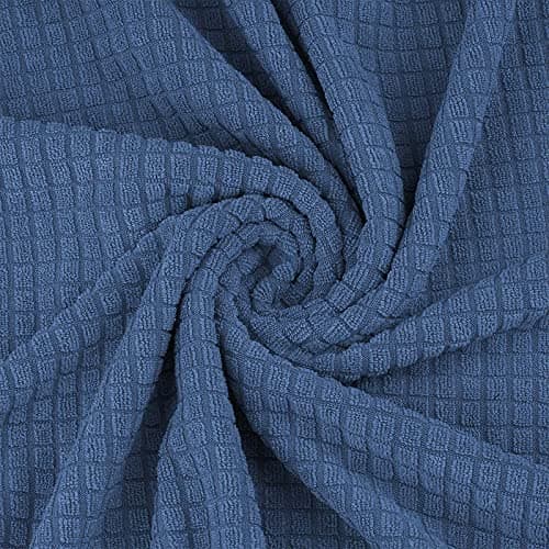 Asnomy Black Pet Protector Couch Covers for 2 Cushion Loveseat — River Blue