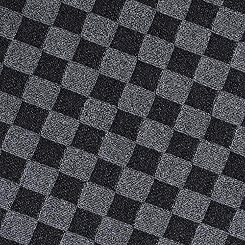 YEMYHOM High Stretch Jacquard Couch Cover, Pet-Proof Light Gray Slipcover for 3-Cushion Sofa — Dark Gray Checkered