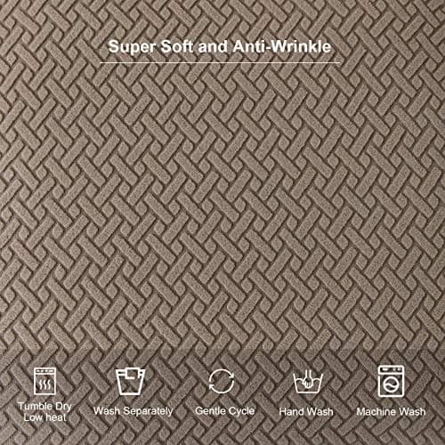 Genina Taupe Dining Room Chair Slipcovers (4 Pcs)