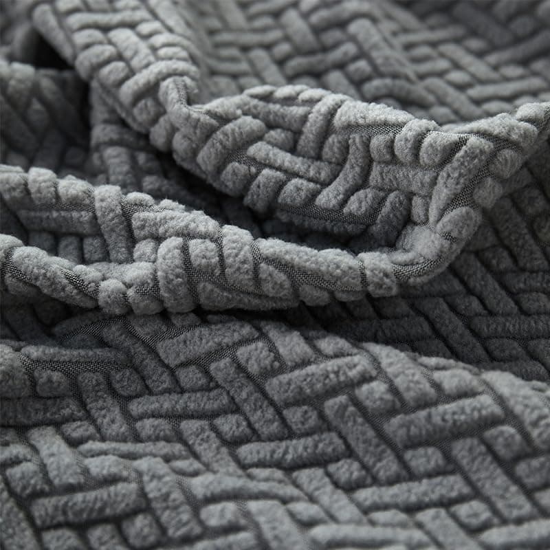 2024 New Stretch Slipcovers for Large Double Seat Sofa (Light Gray) — Texture Gray