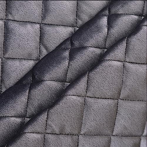 Non-Slip Waterproof Velvet Recliner Chair Cover for Leather Chairs Brown — Dark Grey