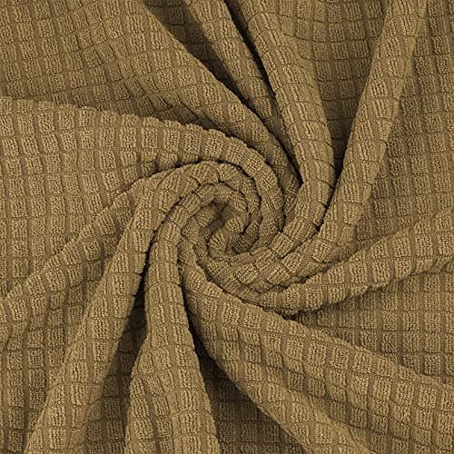 Asnomy Black Pet Protector Couch Covers for 2 Cushion Loveseat — Light Brown