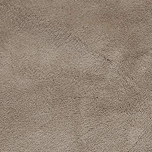 H.VERSAILTEX Velvet Stretch Recliner Chair Covers, Gray — Taupe