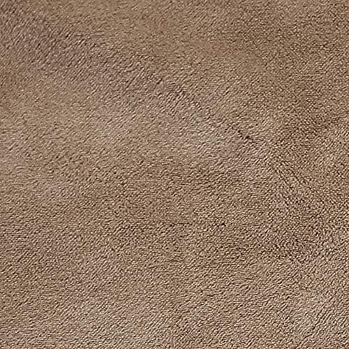 H.VERSAILTEX Velvet Recliner Chair Cover, Thick Soft and Anti-Slip (Grey) — Camel