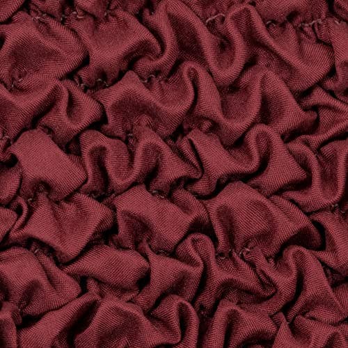 PAULATO Recliner Loveseat Cover - 2 Seater Form Fit Stretch Protector - Microfibra Dark Grey — Burgundy