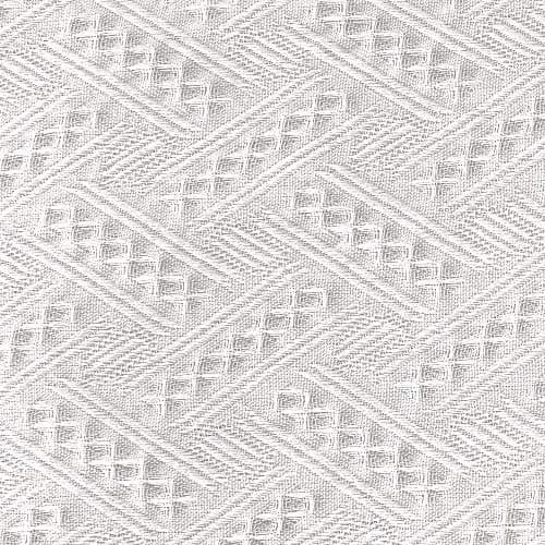 Turquoize Geometrical Woven Sectional Couch Cover (Chaise/3 Seats, Sand) — White