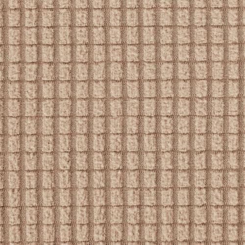 CHUN YI 7 Piece Stretch Couch Cover, 3 Seater with Elastic Backrests and Cushions(Large, Brick) — Camel