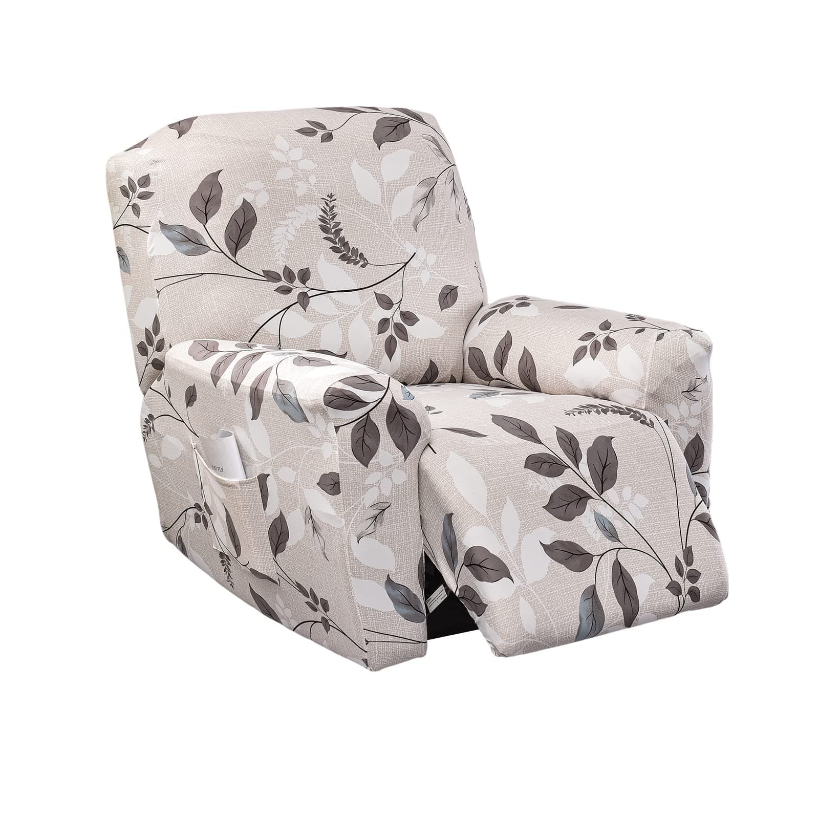 Lazy Boy Recliner Cover with Pockets & Elastic Bottom Protection