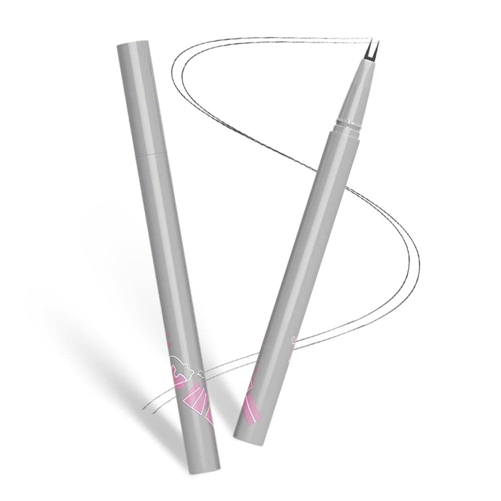 Dual Pronged Lower Eyelash Liquid Eyeliner for Natural Eye Makeup