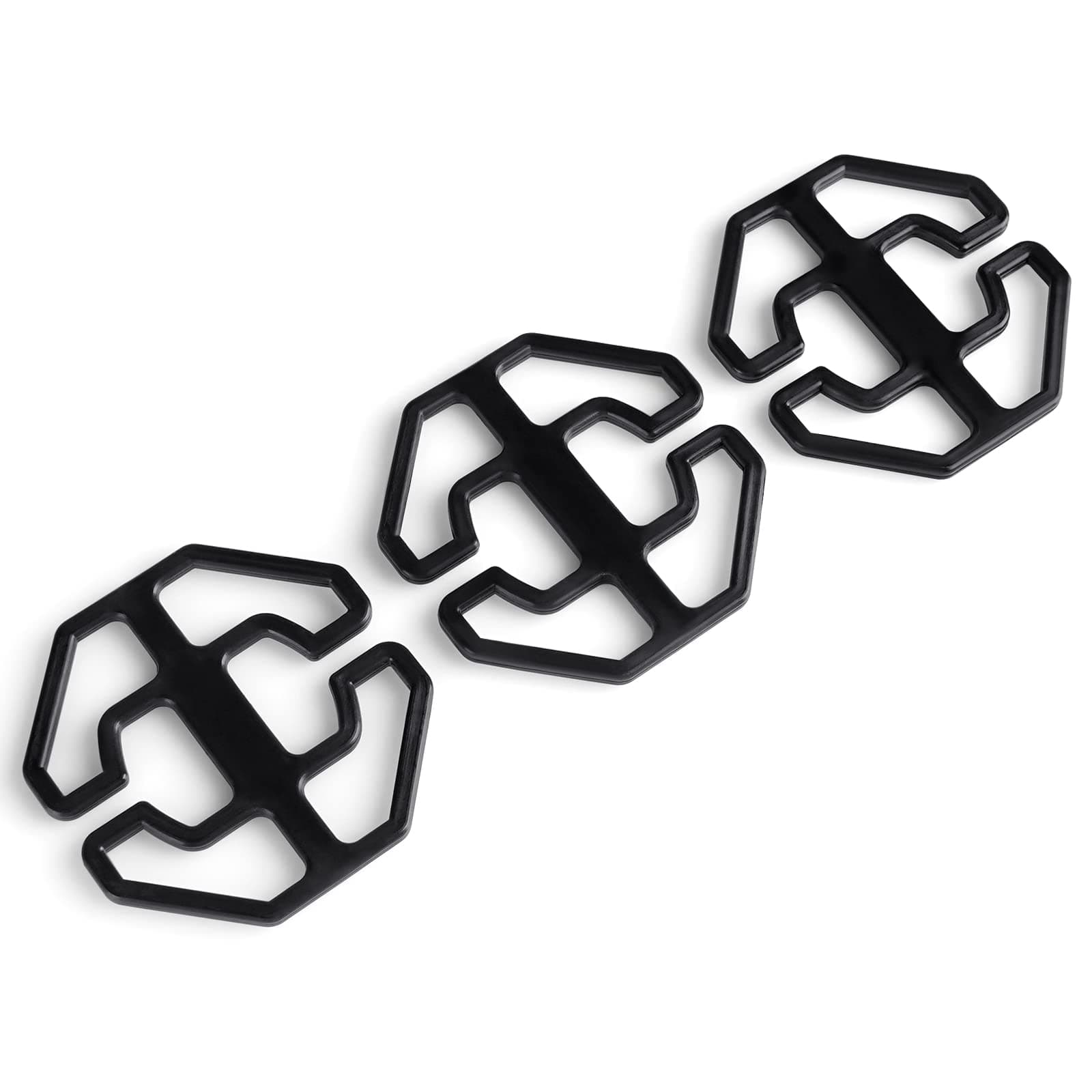 Ruaozz 3 Pack Fixed Buckles for Recliner Chair Covers