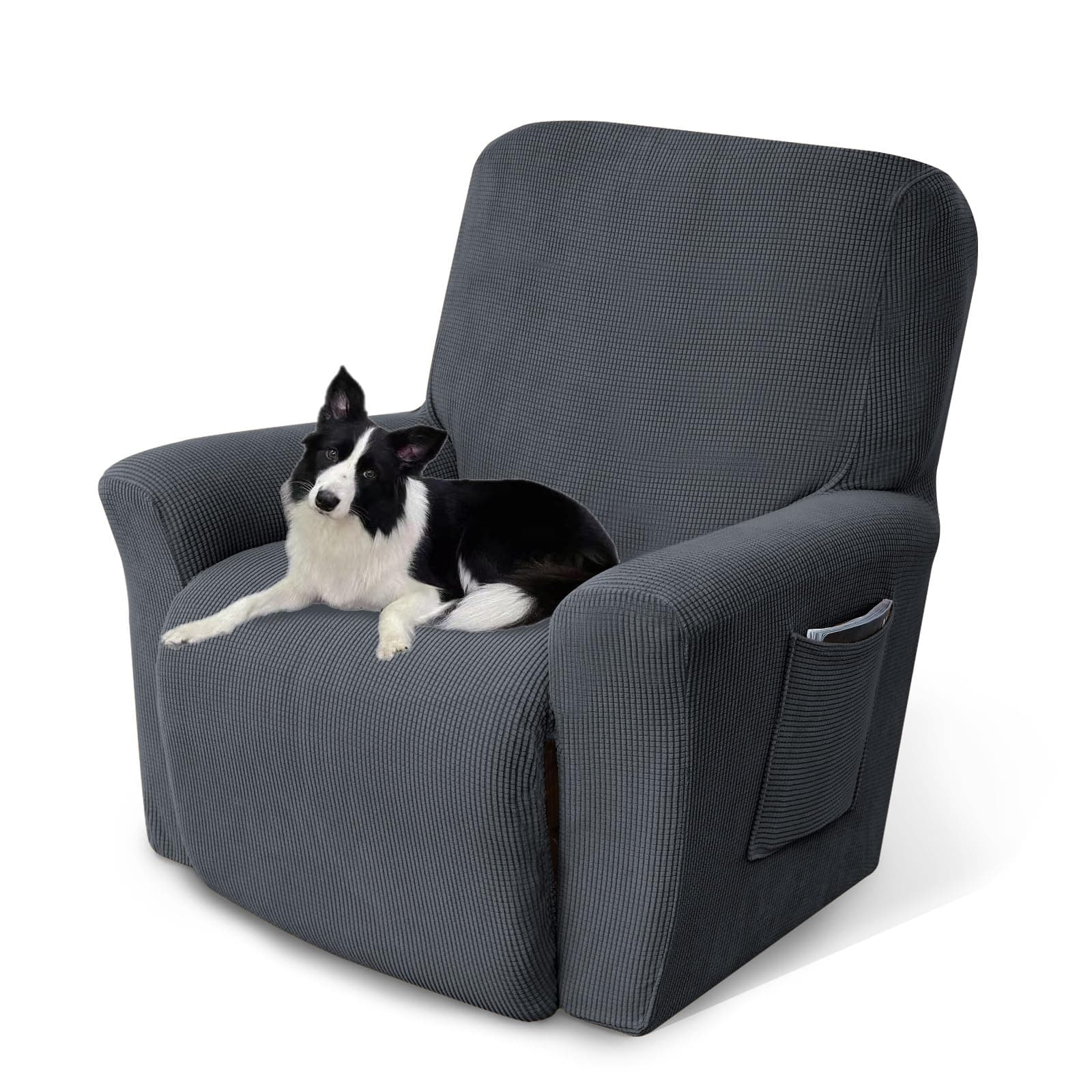 Lazy Boy Recliner Chair Cover, Dark Grey, Furniture Protector